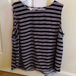 Talbots sleeveless blouse. Size XL. Like new.